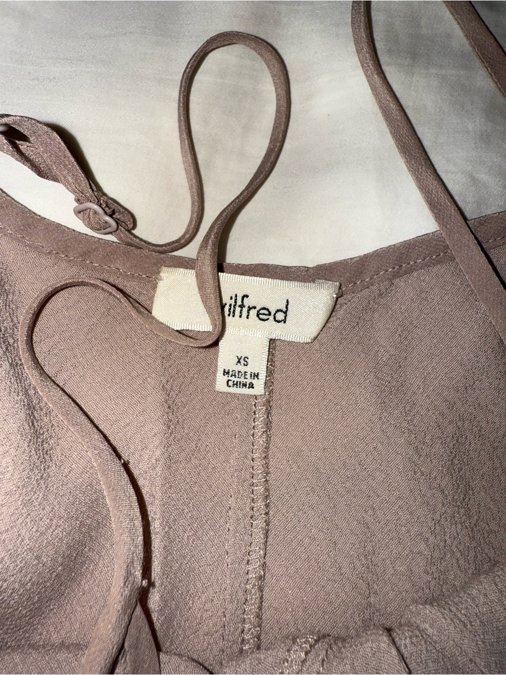 Wilfred Dusty Mauve Spaghetti Strap Cami